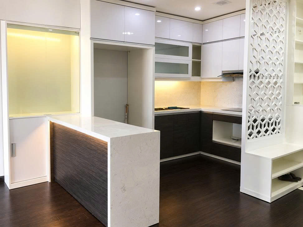 mẫu tủ bếp hiện đại đẹp phù hợp nhiều không gian