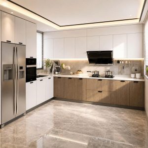 tủ bếp hiện đại sang trọng theo xu hướng mới