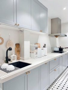 nội thất bếp đẹp tiện nghi cho gia đình hiện đại