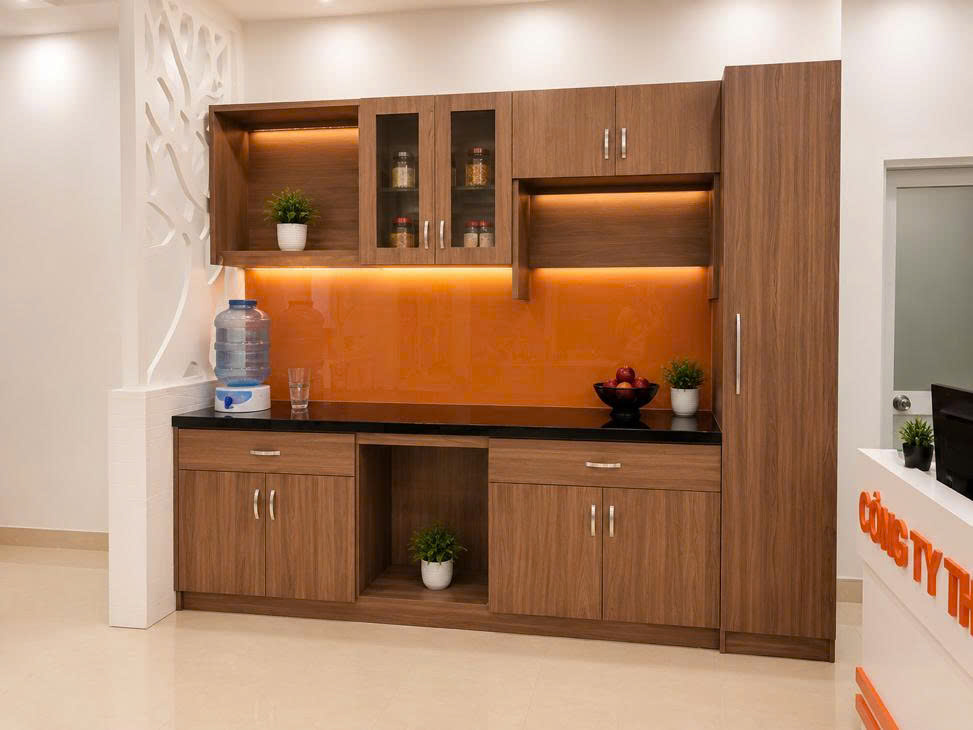tủ bếp gỗ công nghiệp tại Lào Cai