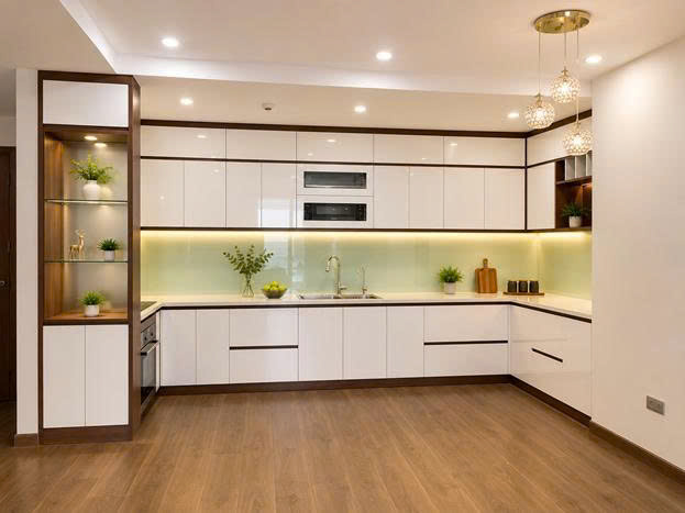 Tủ bếp thẳng - Sự đơn giản và tiện dụng trong thiết kế bếp