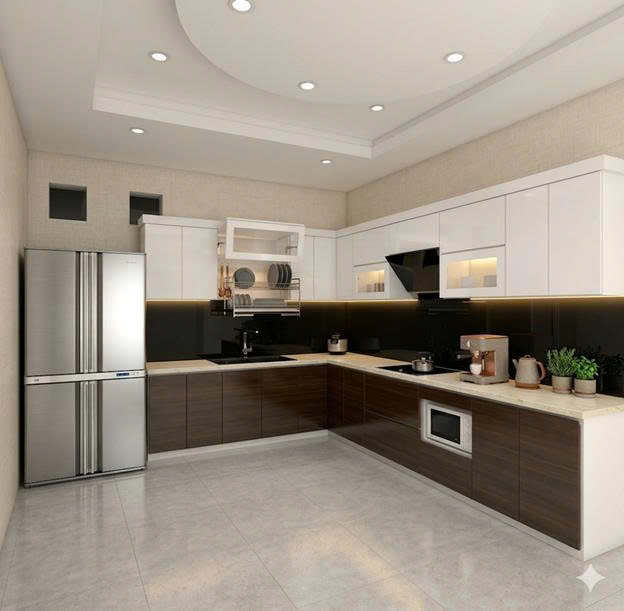 Tủ Bếp Dưới Đẹp Hiện Đại – Giải Pháp Lưu Trữ Tiện Nghi Cho Không Gian Bếp