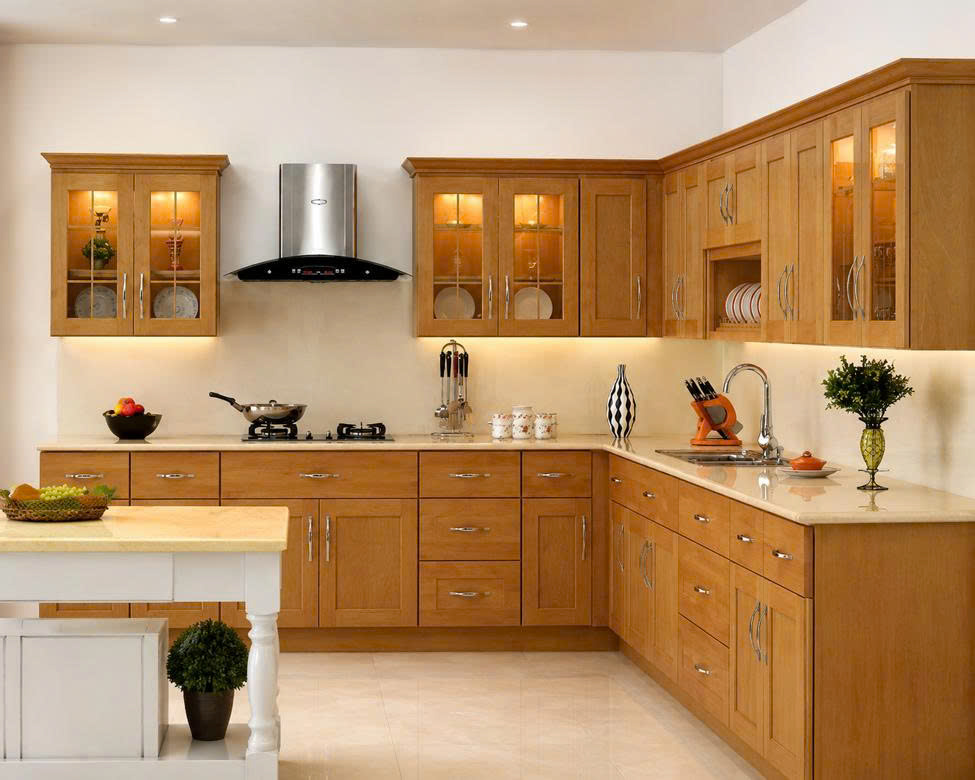 Tủ bếp Melamine đẹp chất lượng giá thành rẻ tại Hải Dương