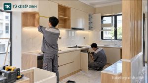 Kinh nghiệm làm tủ bếp: chọn vật liệu, báo giá, nghiệm thu